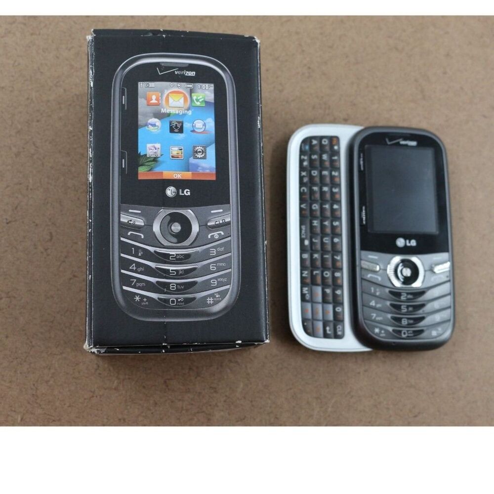 LG Cosmo 3 Verizon Slide Keyboard Cell Phone Verizon, Untested, no battery.